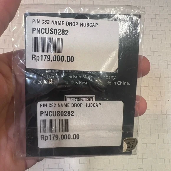 Harley-Davidson Black and Silver Dewata Pin - Picture 2 of 2